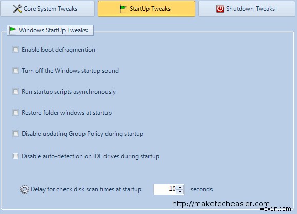 ปรับปรุงประสิทธิภาพ Windows ของคุณด้วย Mz 7 Optimizier