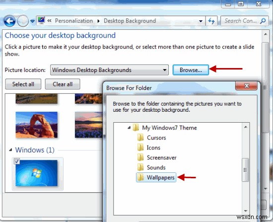 วิธีสร้างธีม Windows7 ของคุณเอง