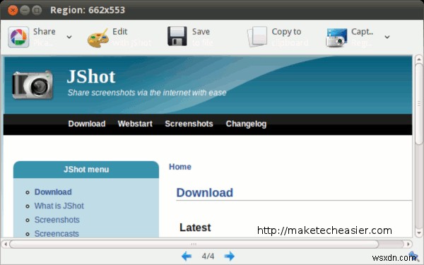 การใช้ JShot สำหรับความต้องการในการจับภาพหน้าจอทั้งหมดของคุณ