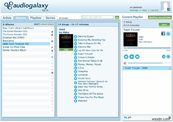 AudioGalaxy:วิธีที่ง่ายที่สุดในการสตรีมเพลงไปยัง Android และ iOS