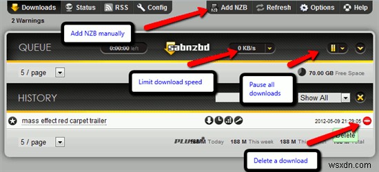 SABnzbd – วิธีที่ยอดเยี่ยมในการดาวน์โหลดจากกลุ่มข่าว