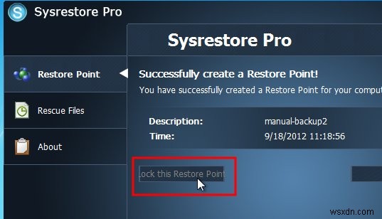 รีวิว SysRestore Pro + แจกฟรี (สิ้นสุดการแข่งขัน)