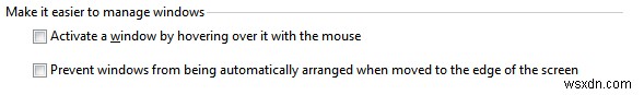 วิธีปิดการใช้งานสิ่งที่น่ารำคาญใน Windows 7