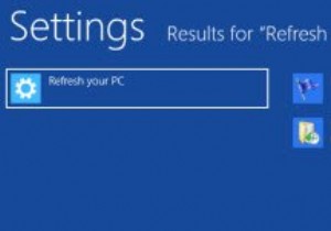 วิธีการซ่อมแซม Windows 8 โดยใช้คุณลักษณะรีเฟรชและรีเซ็ต