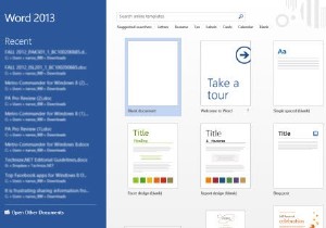 วิธีปิดการใช้งานหน้าจอเริ่มต้นใน Microsoft Office 2013