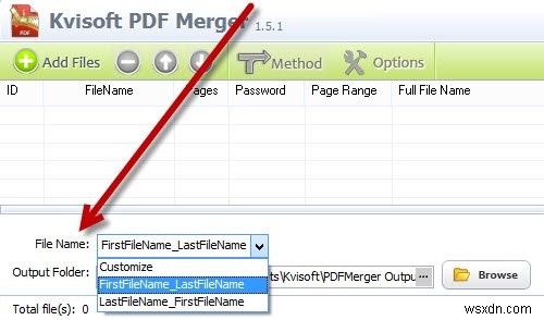 วิธีการรวมไฟล์ PDF หรือรูปภาพตั้งแต่สองไฟล์ขึ้นไป