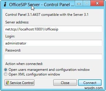 คำแนะนำที่สมบูรณ์ในการตั้งค่าเซิร์ฟเวอร์ SIP ใน Windows