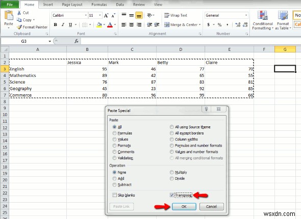 การใช้ “วางแบบพิเศษ” ให้เกิดประโยชน์ใน Office Suite