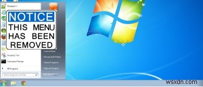 ปุ่มเริ่มใน Windows 8 เพื่อย้อนกลับ แต่ไม่มีเมนูเริ่ม
