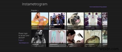 ใช้ Instametrogram เพื่อดู แสดงความคิดเห็น และรับรูปภาพ Instagram ที่ติดแท็กตำแหน่งทางภูมิศาสตร์ใน Windows 8