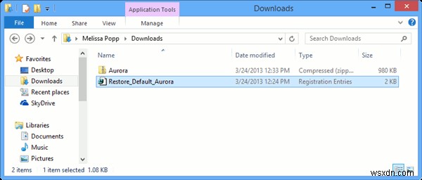 วิธีการเพิ่มสกรีนเซฟเวอร์ Aurora ใน Windows 8