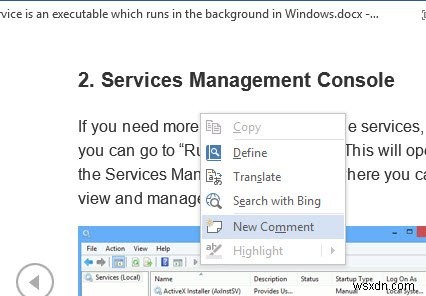 ทุกสิ่งที่คุณต้องการทราบเกี่ยวกับโหมดอ่าน Word 2013