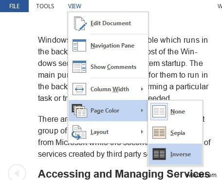 ทุกสิ่งที่คุณต้องการทราบเกี่ยวกับโหมดอ่าน Word 2013