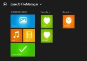 EaseUS FileManager:ทางเลือกแทน Windows Explorer ด้วย UI สมัยใหม่