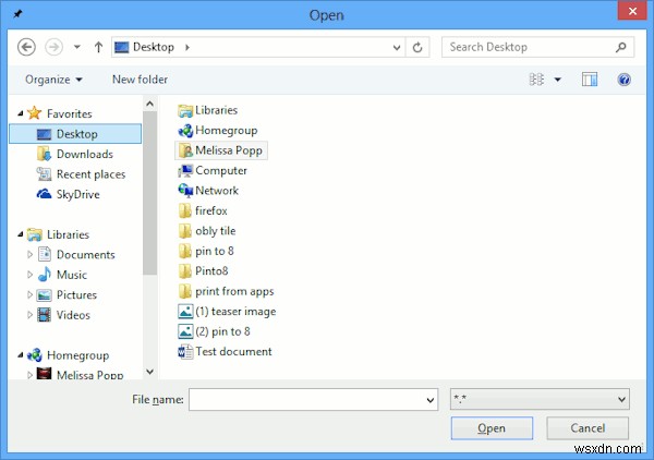 วิธีการปักหมุดที่หน้าจอเริ่มต้นของ Windows 8