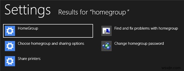 วิธีสร้างโฮมกรุ๊ปใน Windows 8