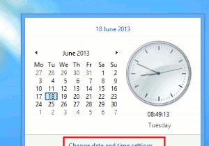 เพิ่มนาฬิกาเพิ่มเติมในพื้นที่แจ้งเตือนใน Windows