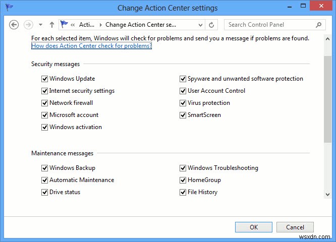 การใช้ Windows Action Center อย่างมีประสิทธิภาพ