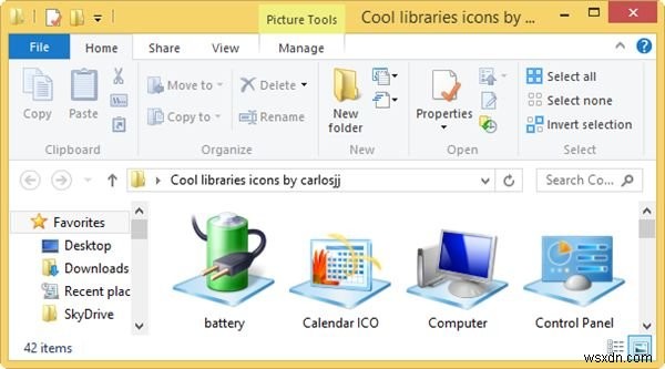 จัดการไลบรารี Windows ของคุณด้วย WinAero Librarian