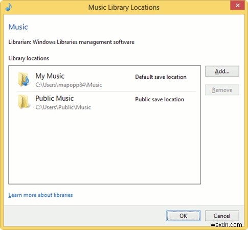 จัดการไลบรารี Windows ของคุณด้วย WinAero Librarian
