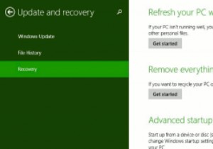 ดูรายละเอียดเกี่ยวกับการอัปเดตและการกู้คืน Windows 8.1