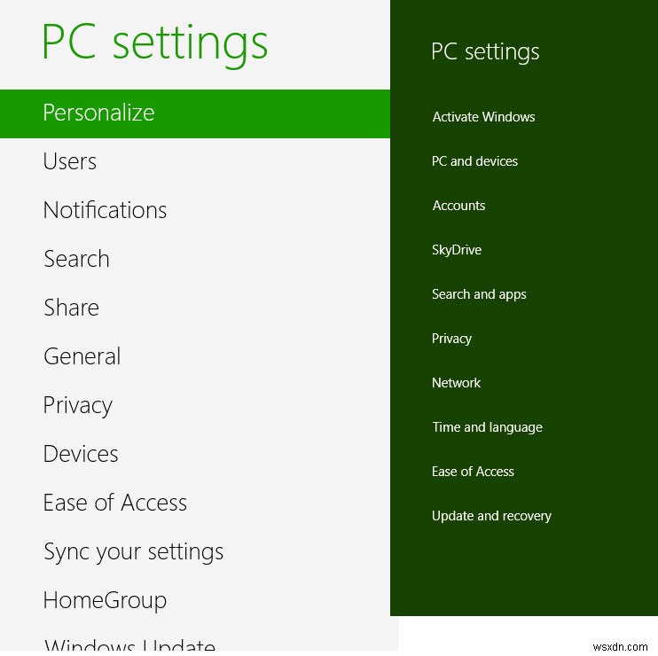 Windows 8 กับ 8.1 – มีการเปลี่ยนแปลงอะไรในการตั้งค่าพีซี