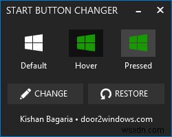 เปลี่ยนปุ่มเริ่มใหม่ใน Windows 8.1