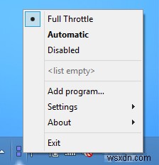 เพิ่มประสิทธิภาพสูงสุดของแอปพลิเคชันใน Windows ด้วย FullThrottle