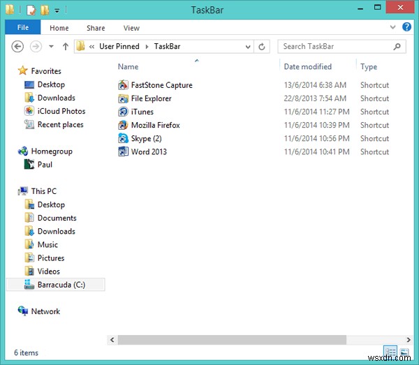 แก้ไขไอคอนที่ซ้ำกันบนทาสก์บาร์ Windows 7/8/8.1 ของคุณ