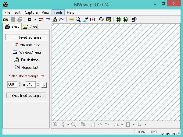 MWSnap – เครื่องมือจับภาพหน้าจอฟรีและตัวแก้ไขสำหรับ Windows