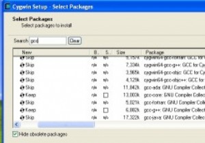 วิธีการคอมไพล์โปรแกรม Linux ภายใต้ Windows ด้วย Cygwin