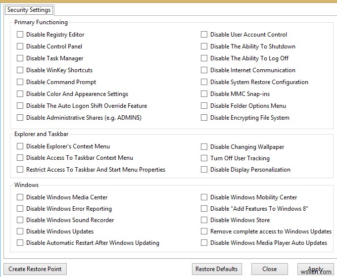 ปรับแต่ง Windows 8 ของคุณได้อย่างง่ายดายด้วย Ultimate Windows Tweaker 3