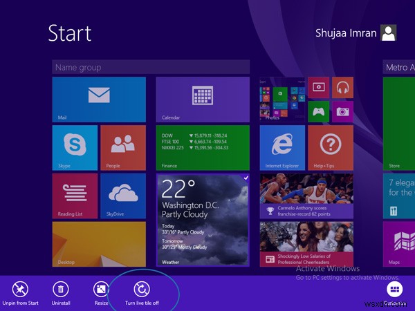 5 เคล็ดลับในการปรับแต่งหน้าจอเริ่มต้นของ Windows 8.1