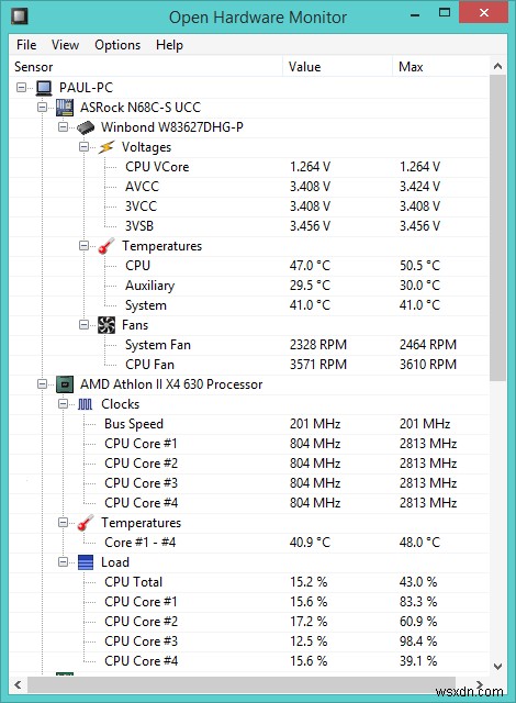 วิธีตรวจสอบอุณหภูมิระบบของคุณใน Windows