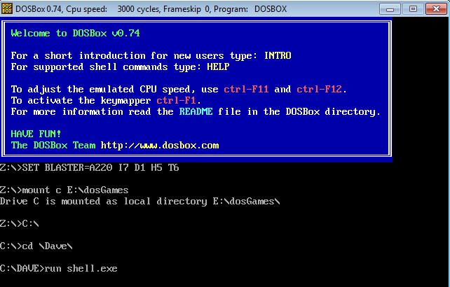 วิธีการติดตั้งและเล่นเกม DOS เก่าใน Windows
