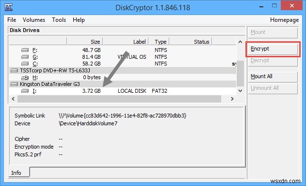 วิธีใช้ DiskCryptor เพื่อเข้ารหัสพาร์ติชั่นใน Windows