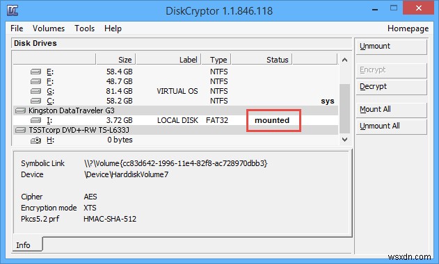 วิธีใช้ DiskCryptor เพื่อเข้ารหัสพาร์ติชั่นใน Windows