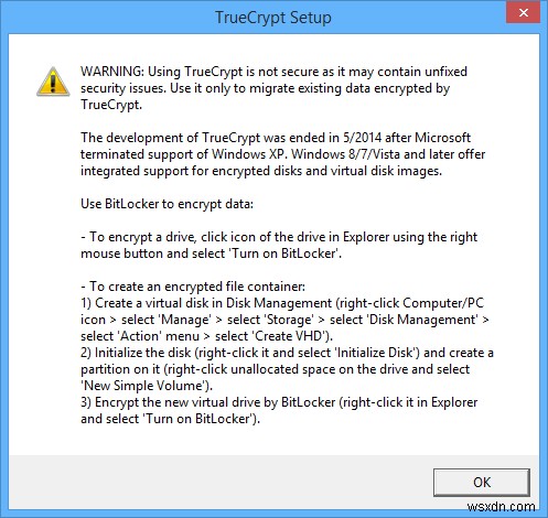 5 ทางเลือก TrueCrypt ที่ดีที่สุดในการปกป้องข้อมูลของคุณ