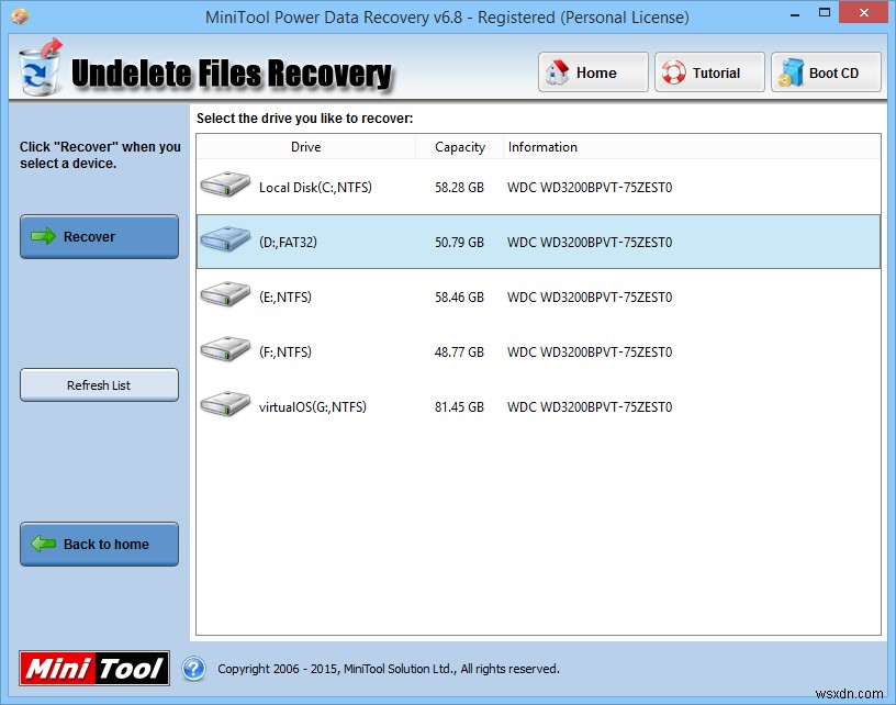 กู้คืนไฟล์ที่ถูกลบของคุณด้วย Power Data Recovery (ตรวจสอบและแจกฟรี)