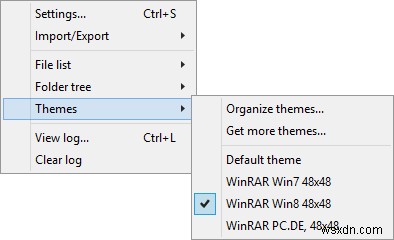 ธีม WinRAR และ 7-Zip อย่างง่ายดายสำหรับการยกเครื่องภาพทั้งหมด