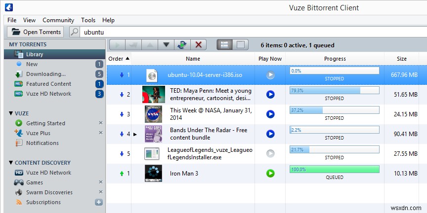 ไคลเอนต์ BitTorrent 4 อันดับแรกสำหรับระบบ Windows