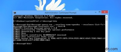 วิธีเข้ารหัสการรับส่งข้อมูล DNS ใน Windows ด้วย DNSCrypt