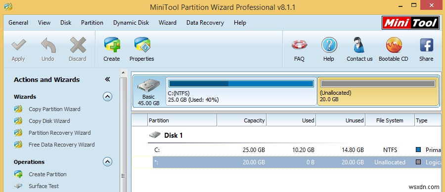 MiniTool Partition Wizard, Professional Edition:รีวิวและแจกของรางวัล (ปิดการประกวด)