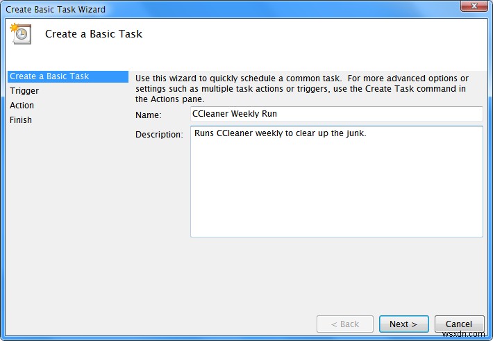 วิธีกำหนดเวลา CCleaner ให้ทำงานโดยอัตโนมัติโดยใช้ Windows Task Scheduler
