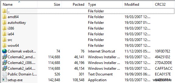 การแมปคีย์บอร์ดใหม่กับ DVORAK และ COLEMAK ใน Windows