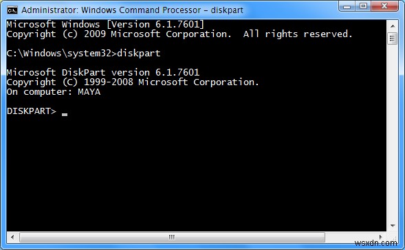วิธีการลบและกำหนดอักษรระบุไดรฟ์ใน Windows ด้วย Diskpart