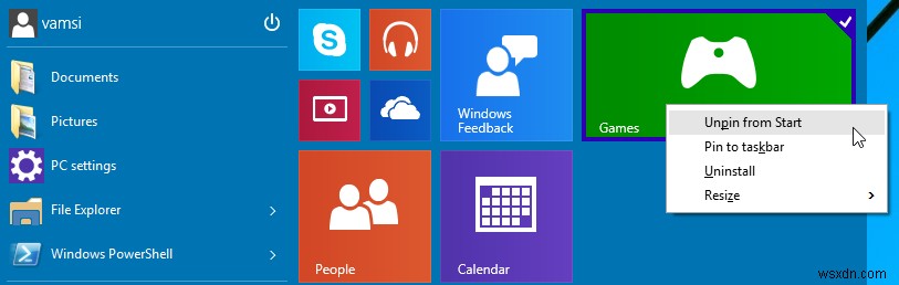 4 วิธีง่ายๆ ในการปรับแต่งเมนูเริ่มของ Windows 10