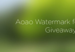 ลายน้ำ Aoao สำหรับรูปภาพ:ลายน้ำรูปภาพของคุณอย่างรวดเร็วและง่ายดาย