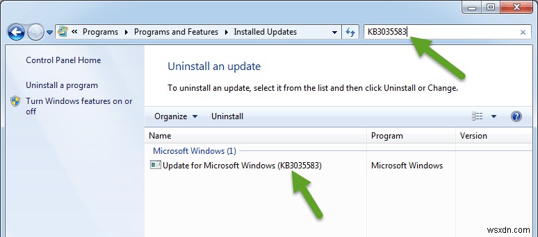 วิธีลบไอคอนรับ Windows 10 ใน Windows