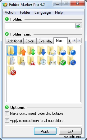 เปลี่ยนไอคอนโฟลเดอร์ Windows ของคุณด้วย FolderMarker